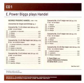 4CD/Coffret The Royal Philharmonic Orchestra: E. Power Biggs Plays Handel - The 16 Organ Concertos And More