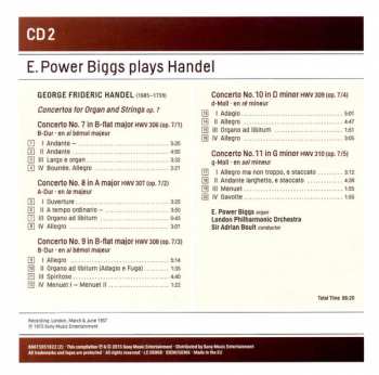 4CD/Coffret The Royal Philharmonic Orchestra: E. Power Biggs Plays Handel - The 16 Organ Concertos And More
