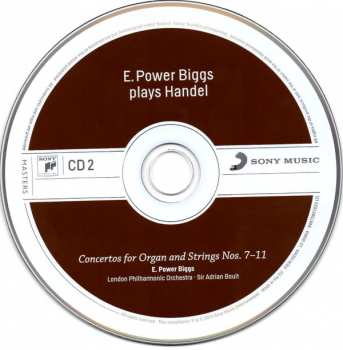4CD/Coffret The Royal Philharmonic Orchestra: E. Power Biggs Plays Handel - The 16 Organ Concertos And More