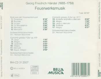 CD Georg Friedrich Händel: Feuerwerksmusik