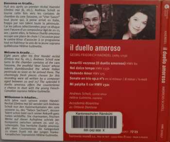 CD Georg Friedrich Händel: Il Duello Amoroso