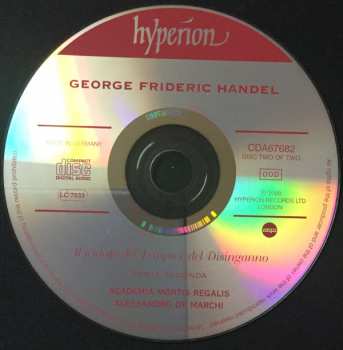 2CD Georg Friedrich Händel: Il Trionfo Del Tempo E Del Disinganno