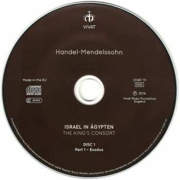 2CD Felix Mendelssohn-Bartholdy: Israel In Ägypten