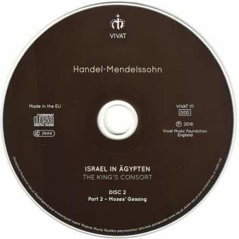2CD Felix Mendelssohn-Bartholdy: Israel In Ägypten