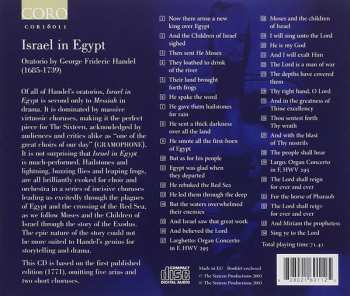 CD Georg Friedrich Händel: Israel In Egypt