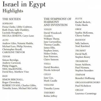 CD Georg Friedrich Händel: Israel In Egypt
