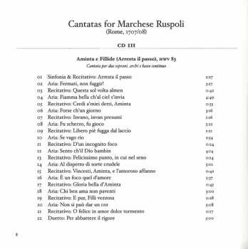 7CD/Coffret Georg Friedrich Händel: Italian Cantatas LTD