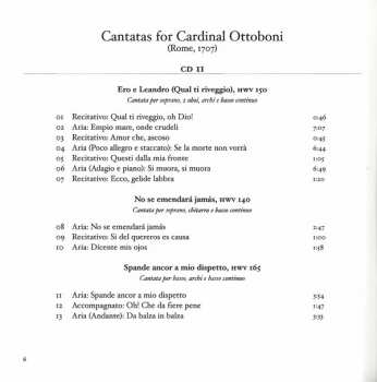 7CD/Coffret Georg Friedrich Händel: Italian Cantatas LTD