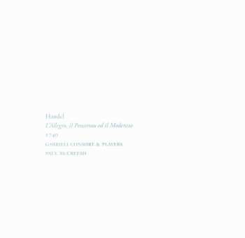 2CD Paul McCreesh: L'Allegro, Il Penseroso Ed Il Moderato (1740)