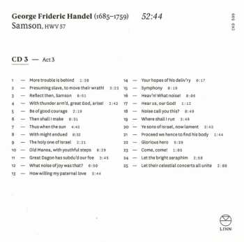 3CD/Coffret Georg Friedrich Händel: Samson