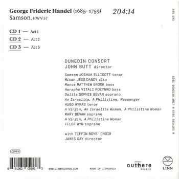 3CD/Coffret Georg Friedrich Händel: Samson