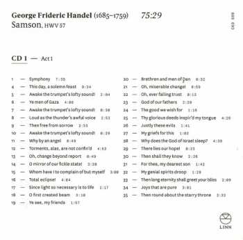 3CD/Coffret Georg Friedrich Händel: Samson