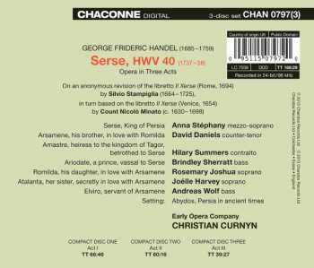 3CD/Coffret Georg Friedrich Händel: Serse
