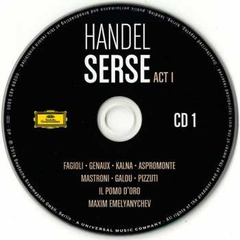 3CD/Coffret Georg Friedrich Händel: Serse