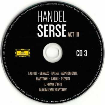 3CD/Coffret Georg Friedrich Händel: Serse