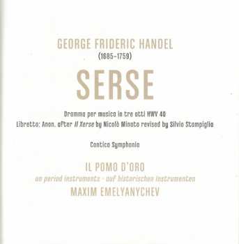 3CD/Coffret Georg Friedrich Händel: Serse