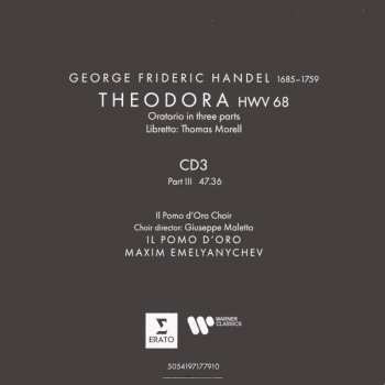 3CD/Coffret Georg Friedrich Händel: Theodora