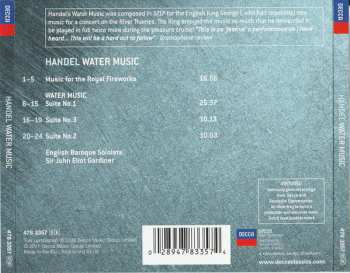 CD John Eliot Gardiner: Water Music, Fireworks Music