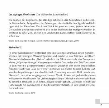CD Georg Katzer: Les Paysages Fleurissants (Elektroakustische Kompositionen)