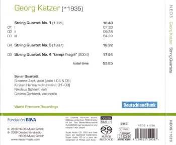 SACD Georg Katzer: String Quartets