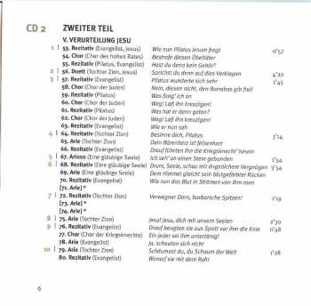 2CD/Coffret Johannes Weisser: Brockes-Passion