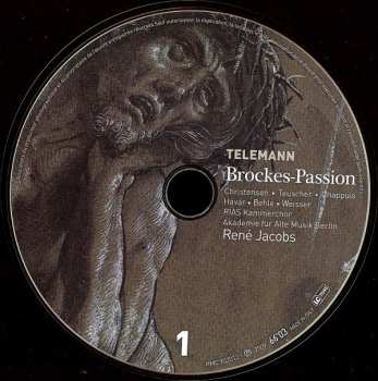 2CD/Coffret Johannes Weisser: Brockes-Passion