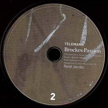 2CD/Coffret Johannes Weisser: Brockes-Passion