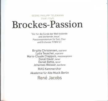 2CD/Coffret Johannes Weisser: Brockes-Passion