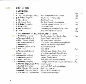 2CD/Coffret Johannes Weisser: Brockes-Passion