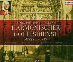 4CD Georg Philipp Telemann: Kantaten Aus "harmonischer Gottesdienst"