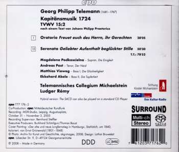 SACD Georg Philipp Telemann: Kapitänsmusik 1724 (TVWV 15:2)