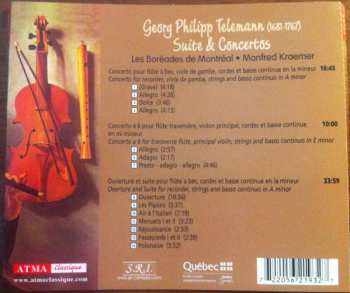 CD Georg Philipp Telemann: Suite & Concertos