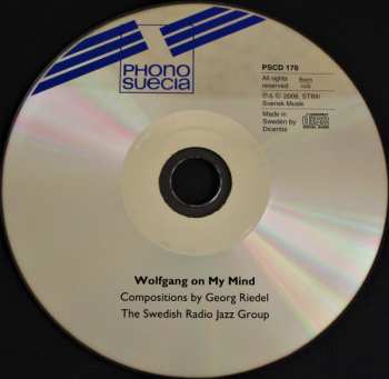 CD Georg Riedel: Wolfgang On My Mind