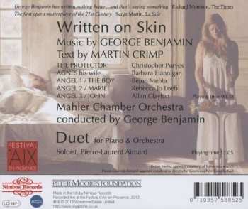 2CD Barbara Hannigan: Written On Skin / Duet