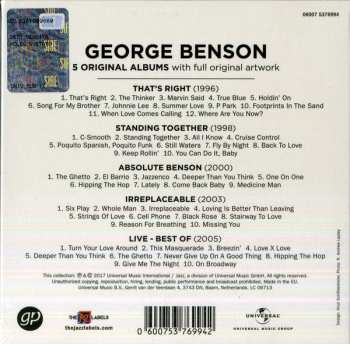 5CD/Coffret George Benson: 5 Original Albums