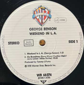 2LP George Benson: Weekend In L.A.
