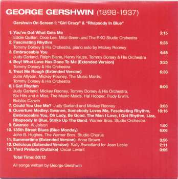 10CD/Coffret George Gershwin: 1898-1937