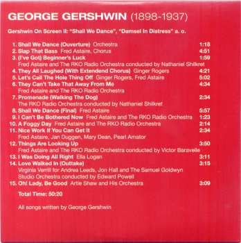 10CD/Coffret George Gershwin: 1898-1937