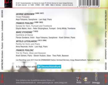 CD George Gershwin: Cantilène DIGI
