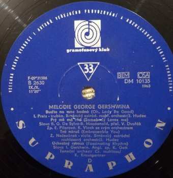 LP George Gershwin: Melodie George Gershwina
