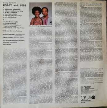 LP George Gershwin: Porgy And Bess - In Concert