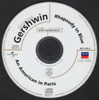 CD George Gershwin: Rhapsody In Blue - An American In Paris - Cuban Overture - Porgy And Bess-A Symphonic Portrait