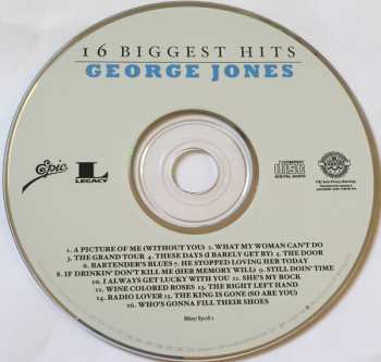 CD George Jones: 16 Biggest Hits