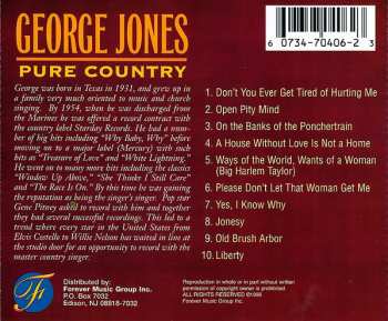 CD George Jones: Pure Country