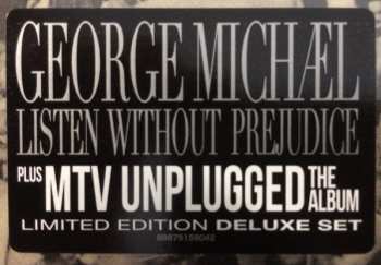 3CD/DVD/Coffret George Michael: Listen Without Prejudice + MTV Unplugged DLX | LTD