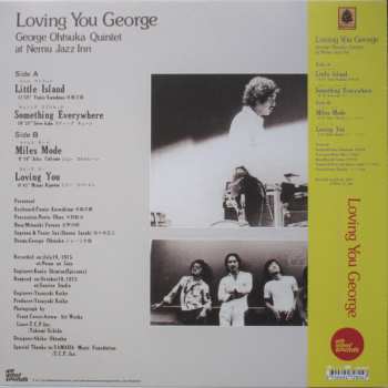 LP George Otsuka Quintet: Loving You George