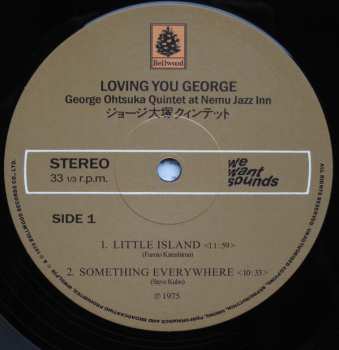 LP George Otsuka Quintet: Loving You George