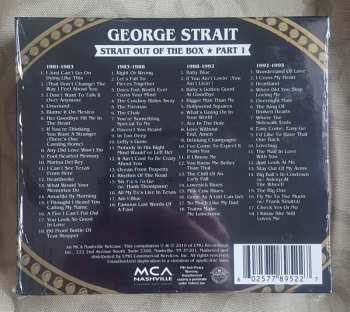 4CD/Coffret George Strait: Strait Out Of The Box: Part 1