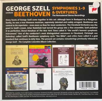 7CD/Coffret Ludwig van Beethoven: Symphonies 1-9 & Overtures (The Remastered Stereo Recordings)