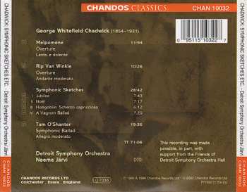 CD Detroit Symphony Orchestra: Melpomene / Rip Van Winkle / Tam O'Shanter / Symphonic Sketches